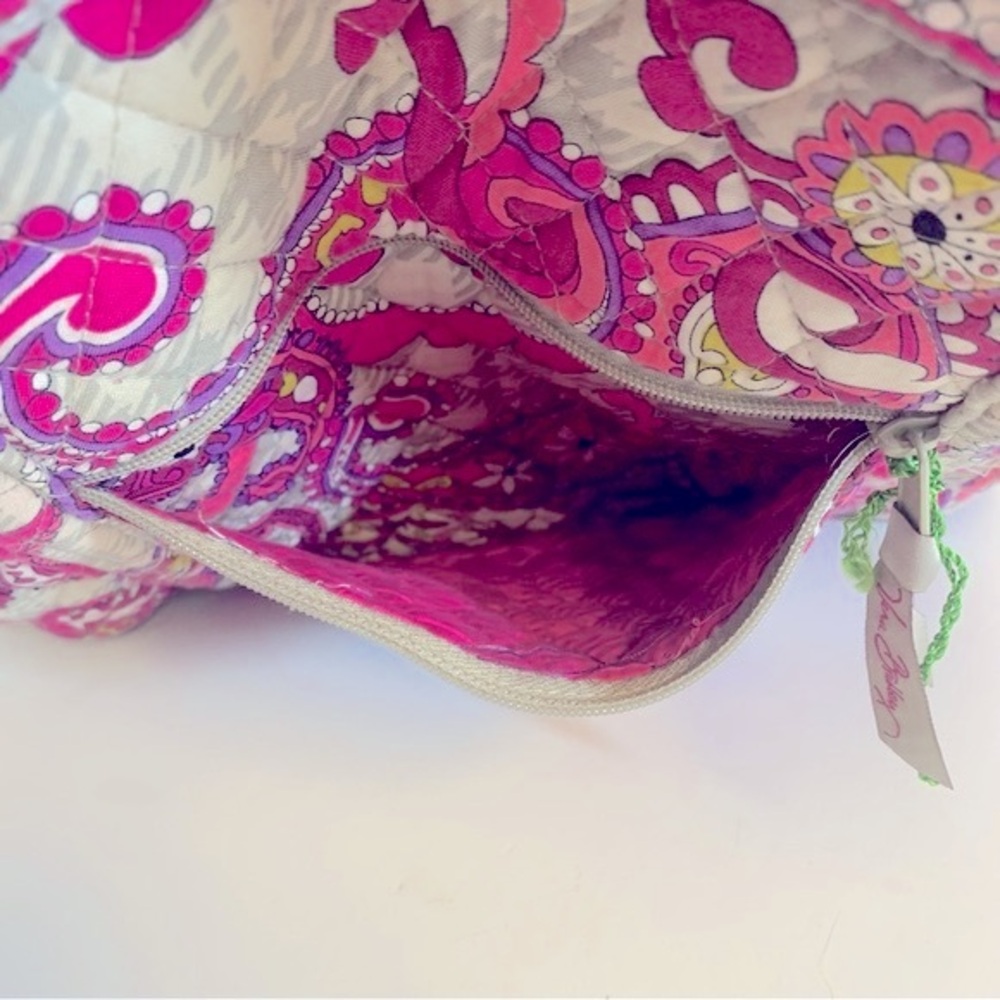Vera Bradley Paisley Meets Plaid Tote Bag - Picture 7 of 13